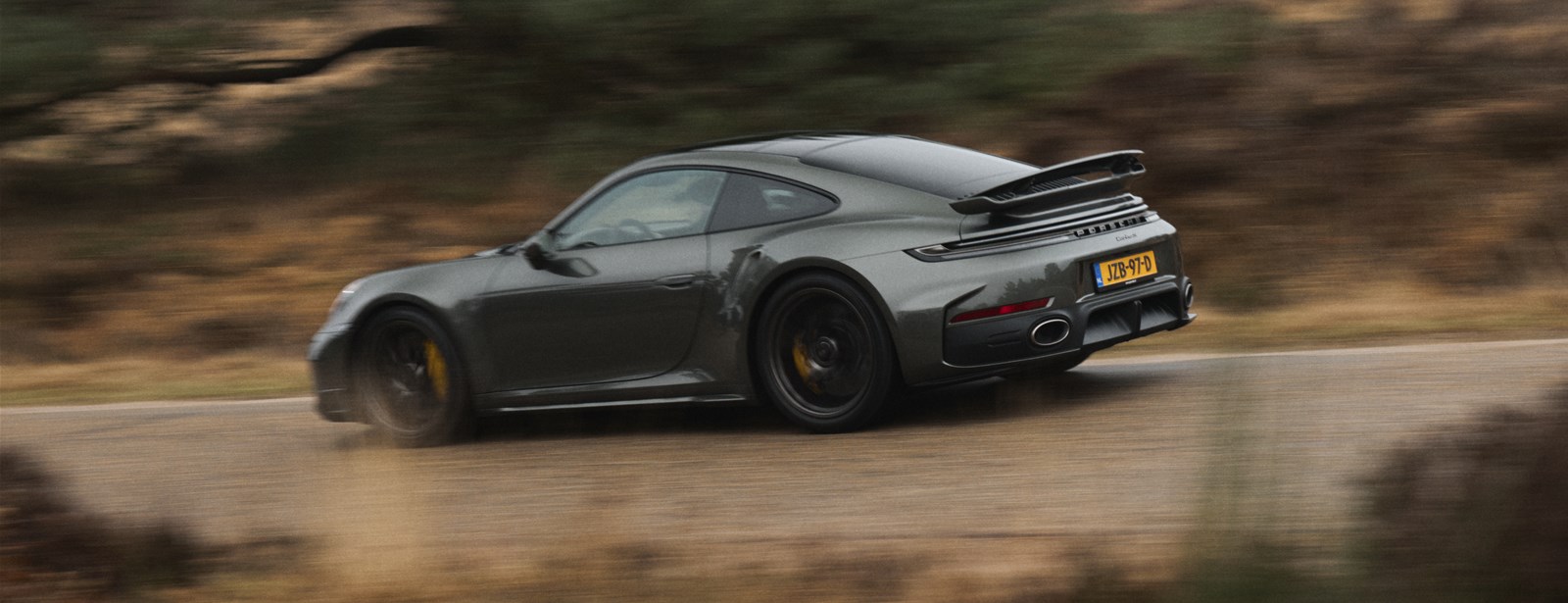 Rijden met de Porsche 911 Turbo S. 