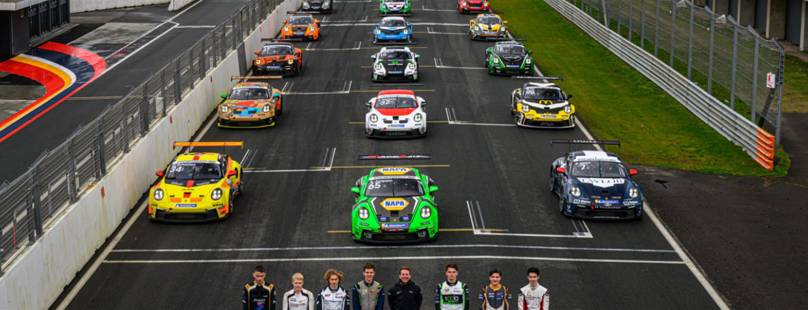 Nederlandse coureurs op hoog niveau internationaal actief met Porsche.