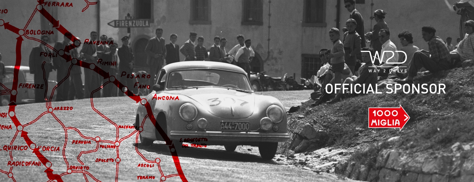 W2D official sponsor Mille Miglia