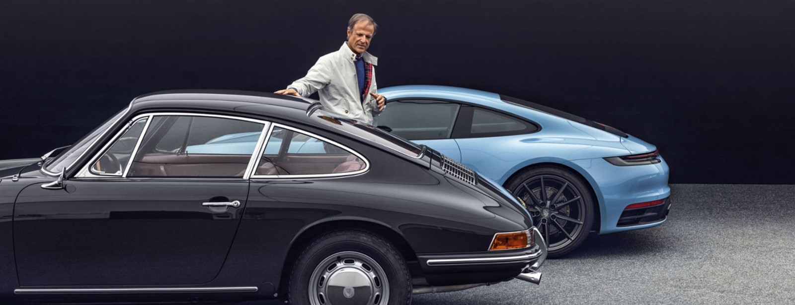 Hoofdontwerper Michael Mauer: De 911 draagt een grote verantwoordelijkheid, het is de pater familias van Porsche.