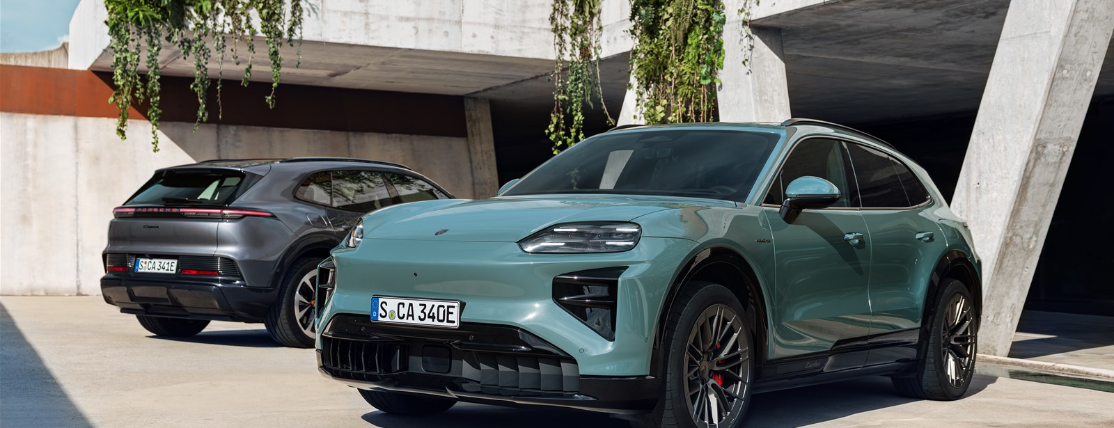 Porsche introduceert nieuwe, volledige elektrische Cayenne en Cayenne Turbo.