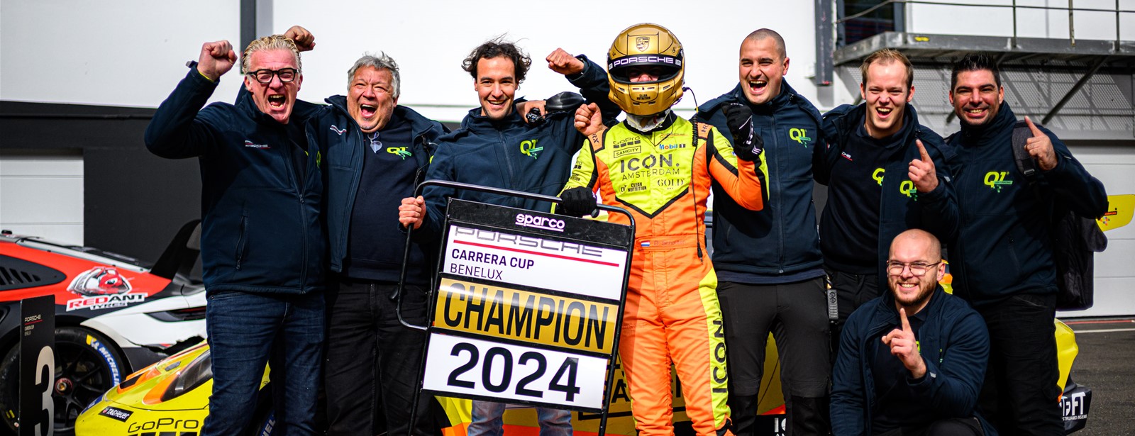 Dirk Schouten kampioen Porsche Carrera Cup Benelux 2024