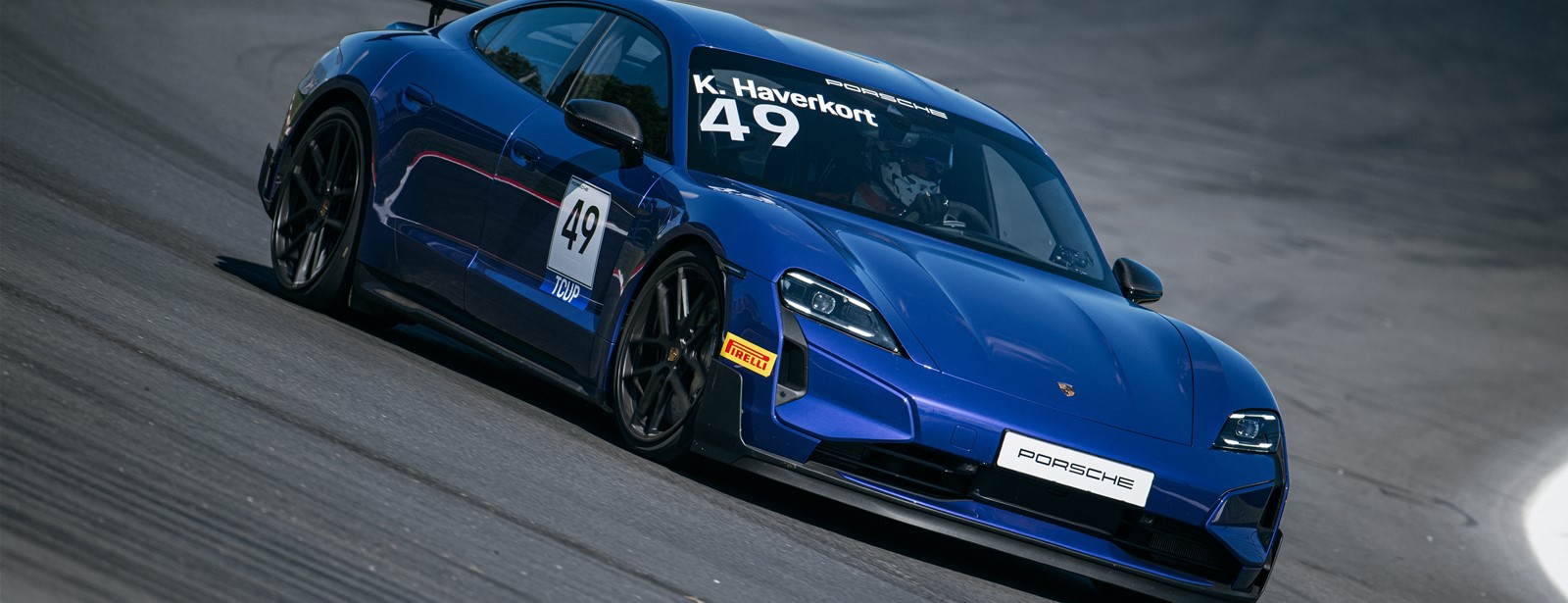 Porsche Nederland neemt deel aan testsessie Taycan Cup op Vallelunga