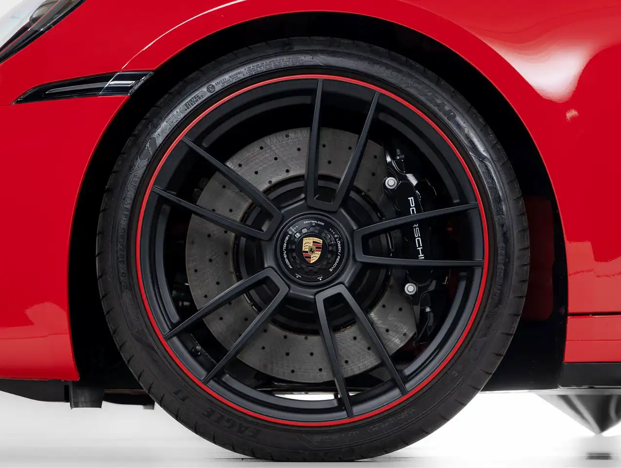 Mat zwart-rode bies (Exclusive)